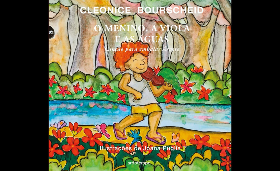 O menino, a viola e as águas: livro celebra esperança e ancestralidade após as enchentes